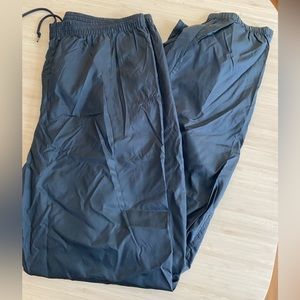 Vintage Adidas track pants with zip cuffs